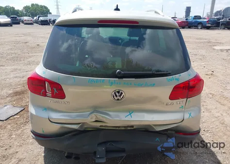 2012 Volkswagen Tiguan Sel из США, поврежденный, VIN WVGAV7AX8CW544835